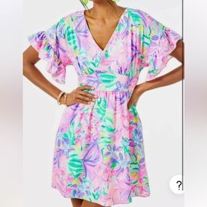Women’s Lilly Pulitzer Blaine Fit and Flare Dress Size 10